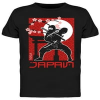 Japan Ninja T-Shirt Men-Image by Shutterstock, muški mali