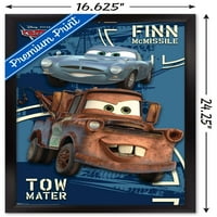 Disney Pixar automobili - Tajni zidni poster misije, 14.725 22.375