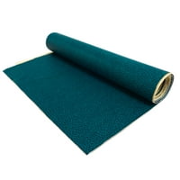 Shason Textile 54 Yards Poliester Fau Leopard Leather Craft, Teal