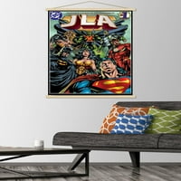 Comics - Justice League Amerike - JLA zidni poster sa drvenim magnetskim okvirom, 22.375 34