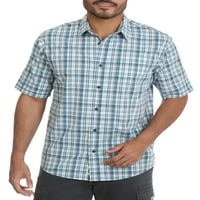 Muška napredna komforna tkana košulja sa kratkim rukavima