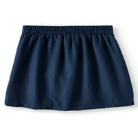 Wonder Nation Školska Uniforma Za Djevojčice Sa Plisiranim Pojasom Skuter Suknja, Veličine 4 - & Plus
