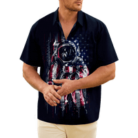 Majica za odrasle Havajski stil Uslužna ležerna umjetnost Ispis ljetna majica za prijatelje za sport i putovanja