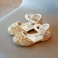 SREDINE DJEVOJKE Sandale Bling Bowknot Kids Baby sandale Jedne cipele Princess Pearl Girls Crystal novorođenčad za bebe cipele