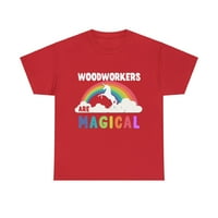 Woodworkers Su Magični Unise Grafički Majicu