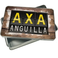 Božić kolačić Tin AXA aerodrom kod za Angvila za poklon davanje prazan bombona Snack pecivo poslastica