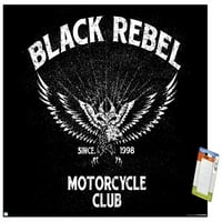 Crni pobunjenički motociklistički klub - Orao zidni poster, 22.375 34