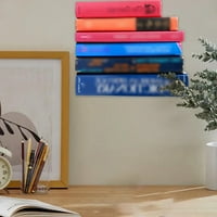 Zidni nevidljivi ormar za knjige Set zidnih polica metalna polica za knjige