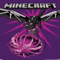 Minecraft - Zmajski zidni poster, 14.725 22.375