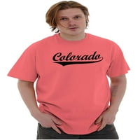 Colorado CO klasični Atletski scenario muške grafičke majice Tees Brisco Brands X