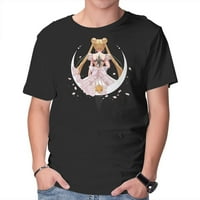 Teefury Muška grafička majica mač srebrnog kristala-Anime