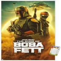 Star Wars: Knjiga Boba Fetta - ključni umjetnički zidni poster, 14.725 22.375