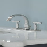® Aimes® dvije ručke široke 1. GPM slavine za umivaonik u kupaonici, polirani Chrome - TL626DD CP