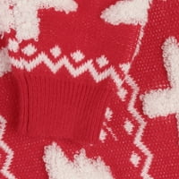 Džemperi Za Žene Božić Djevojke Dame Široki Sako Jakne Za Žene Karirani Džemperi Dugih Rukava S V Izrezom