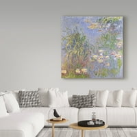 Zaštitni znak likovne umjetnosti' waterlilies Cluster of Grass ' platno Art Claude Monet