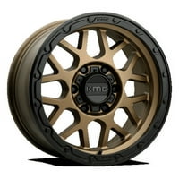 KMC KM granata na terenu 18x8. 6x139. 35ET 125.5CB mat brončani mat crni točak za usne