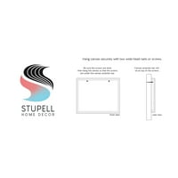 Stupell Industries misteriozna Sova štala viri iz tame slika Galerija slika omotano platno print zidna