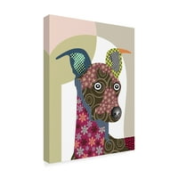 Zaštitni znak likovne umjetnosti' Greyhound ' Canvas Art Lanre Adefioye
