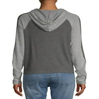 No Bounties Juniors ' Brushed Rib Twist Front Hoodie