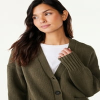 Free Assembly ženski džemper od Djeda kardigana, srednja težina, veličine XS-XXL