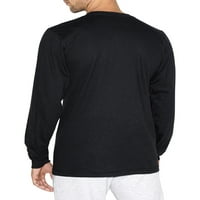 Američka Odjeća Unise muški i ženski fini dres majica s dugim rukavima, veličine S-2XL