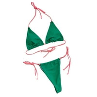 Giligiliso čišćenje kupaćih kostima za žene modni dame seksi čvrste i štampane kupaćih kostima bikini