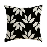 Chaolei bacanje jastučnica Navlaka za jastuk Home dekorativni crni bijeli jastuk za grljenje Kućni dizajn