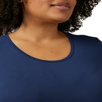 DIGREES Ženska hladna ugrađena majica - Inky Indigo - srednja