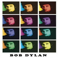 Bob Dylan - Pop umetničke boje Poster