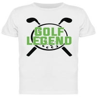 Legenda za golf citira majicu Muškarci -Image by Shutterstock, muški medij