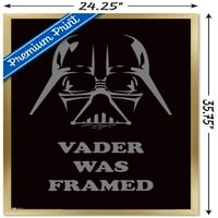 Star Wars: Saga - Vader je uokviren zidni poster, 22.375 34