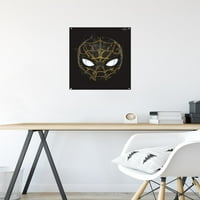 Marvel Spider-Man: Nema šanse za dom - Crni maski zidni poster sa pushpinsom, 14.725 22.375