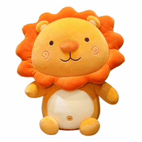 Plišana igračka lava za dijete od 3 godine, žute plišane igračke za životinje, mekani i mazni mali pokloni