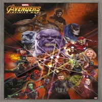 Marvel Cinemat univerzum - Osvetnici - Infinity War - Universe zidni poster, 14.725 22.375
