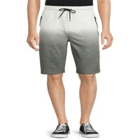 Holivudske muške Interlock Knit Dip Dye Jogger kratke hlače, veličine S-XL