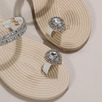 Akiihool ljetne sandale za žene trendi ženske ribarske gladijatorske tkane ravne sandale za ljeto