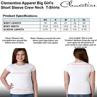 Djevojke Clementine tri svakodnevne kratke majice