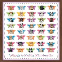 Keith Kimberlin - štenad sa zidnim posterom krila leptira, 22.375 34