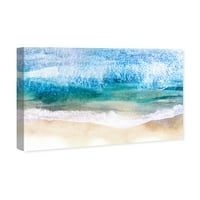 Wynwood Studio Nautical and Coastal Wall Art Canvas Prints 'Ocean Dream' Primorski-Plava, Zelena