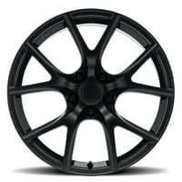 Replika topline - V Trackhawk Satin Black Wheel