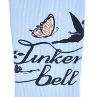 Tinker Bell Girls Grafičke Tajice, 2 Pakovanja, Veličine 4-16
