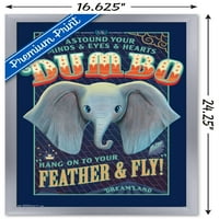 Disney Dumbo - zidni plakat od perja, 14.725 22.375