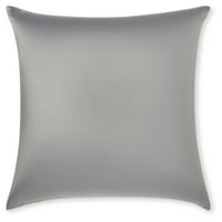 Jastuk za bacanje od 22 22 - tamno siva: luksuzni premium jastuk od mikrobeleda sa najlonskim spande tkaninom. Forever Fluffy, izvanredna ljepota i podrška. Svilenkast, meka i izvan ugodnog