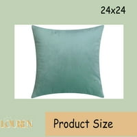 Dekorativna baršunasta jastučnica, mekana čvrsta Navlaka za jastuk za kauč na razvlačenje i krevet