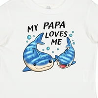 Inktastic moj tata me voli-kit ajkula poklon dječak ili djevojčica T-Shirt