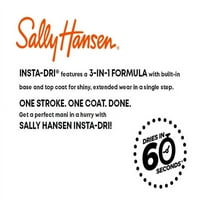 Sally Hansen Insta-Dri lak za nokte, ponoćni pogon, 0. FL Oz, brzo sušenje