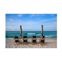 George Cannon' Stolice Za Plažu ' Platnena Umjetnost