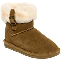 Bearpaw Abby Suede Anket Bootie sa ovčjim ovratnikom