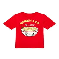 Maruchan Ramen Boys Life majica sa kratkim rukavima, veličine 4-18
