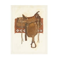Avery Tillmon' Western Saddle I Light ' Platnena Umjetnost